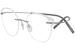 Silhouette Eyeglasses Titan Minimal Art The Icon Accent Rings 5518 Optical Frame