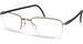 Silhouette Illusion Nylor 5559 Eyeglasses Semi Rim Rectangle Shape