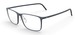 Silhouette Pure-Wave 2955 Eyeglasses Men's Full Rim Rectangle Shape - Grey Loden-6510