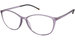 Silhouette SPX Illusion 1604 Women's Eyeglasses Full Rim Oval Shape - Soft Sloe-4030