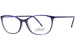 Silhouette SPX-Illusion 1617 Eyeglasses Women's Full Rim Butterfly Shape - Tricolore Grape-4010