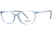 Silhouette SPX-Illusion 1617 Eyeglasses Women's Full Rim Butterfly Shape - Caribbean Blue-5010