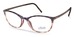 Silhouette SPX-Illusion 1617 Eyeglasses Women's Full Rim Butterfly Shape - Havana Maroon-6030