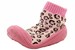 Skidders Infant Toddler Girl's Leopard Skidproof Slip On Shoes