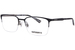 Superdry SDOM507T Eyeglasses Men's Semi Rim Rectangle Shape