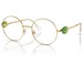 Swarovski SK1001 Eyeglasses Women's Full Rim Round Shape