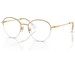 Swarovski SK1004 Eyeglasses Women's Semi Rim Oval Shape