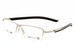 Tag Heuer Eyeglasses TH3824 TH/3824 Semi-Rim Optical Frame