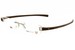 Tag Heuer Men's Eyeglasses 7101 Rimless TagHeuer Optical Frame