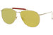 Thom Browne TB-015-LTD Sunglasses Women's Fashion Pilot Shades