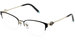 Tiffany & Co. TF1141 Eyeglasses Women's Semi Rim Cat Eye