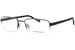 TitanFlex 827068 Eyeglasses Men's Semi Rim Rectangle Shape