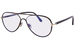 Tom Ford FT5897-B Eyeglasses Men's Full Rim Pilot