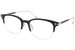 Tom Ford TF5645-D Men's Eyeglasses Half Rim Rectangular Optical Frame