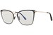 Tom Ford TF5839-B Eyeglasses Women's Full Rim Butterfly Shape