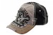 True Religion Men's Distressed Buddha Baseball Cap Hat (One Size Fits Most)