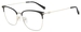 Tumi VTU518 Eyeglasses Women's Full Rim Square Shape