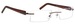 Tuscany Men's Signature Eyeglasses PMB Rimless Optical Frame