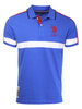 U.S. Polo Association Logo Tape Polo Shirt Men's Slim Fit Short Sleeve