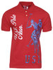 U.S. Polo Association Men's Polo Shirt Slim Fit Graphic