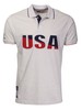 U.S. Polo Association USA Polo Shirt Men's Slim Fit Short Sleeve