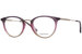 Vera Wang V548 Eyeglasses Women's Full Rim Round Optical Frame