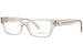 Versace 3284-B Eyeglasses Women's Full Rim Rectangular Optical Frame