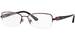 Vogue VO3813B Eyeglasses Women's Semi Rim Rectangle Shape