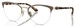 Vogue VO4304 Eyeglasses Women's Semi Rim Oval Shape