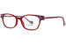 Woow Voulez Vous Eyeglasses Women's Full Rim Rectangle Shape