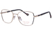 Yalea VYA040 Eyeglasses Women's Full Rim Rectangle Shape