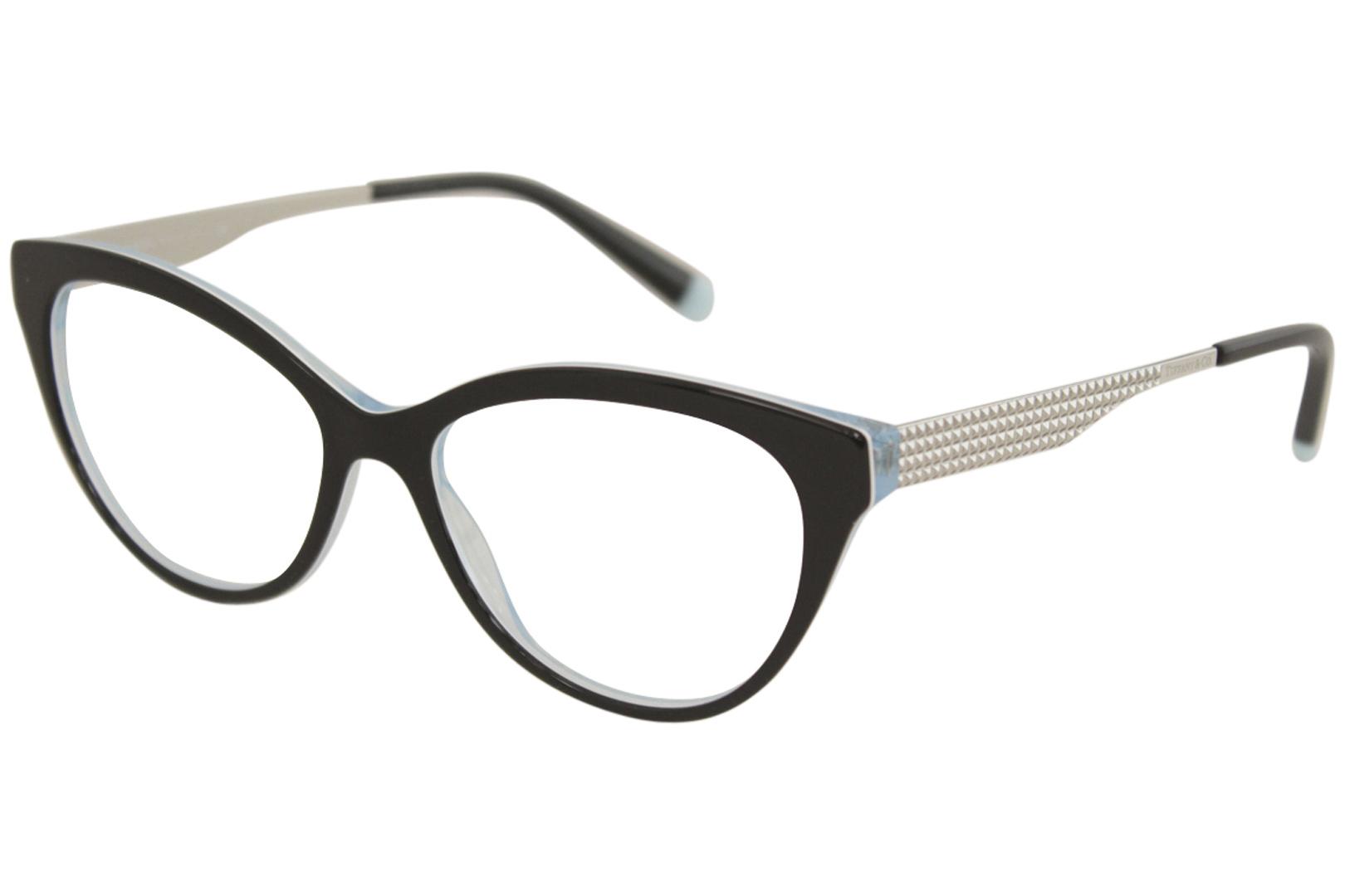 Tiffany & Co. Eyeglasses TF2180 TF/2180 8274 Black/Blue Optical Frame ...