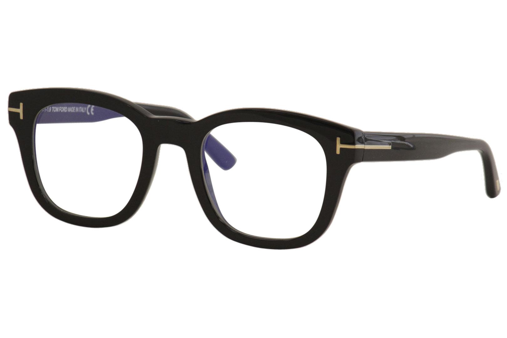 Tom Ford Eyeglasses TF5542-B TF/5542/B 001 Black Full Rim Optical Frame  50mm 