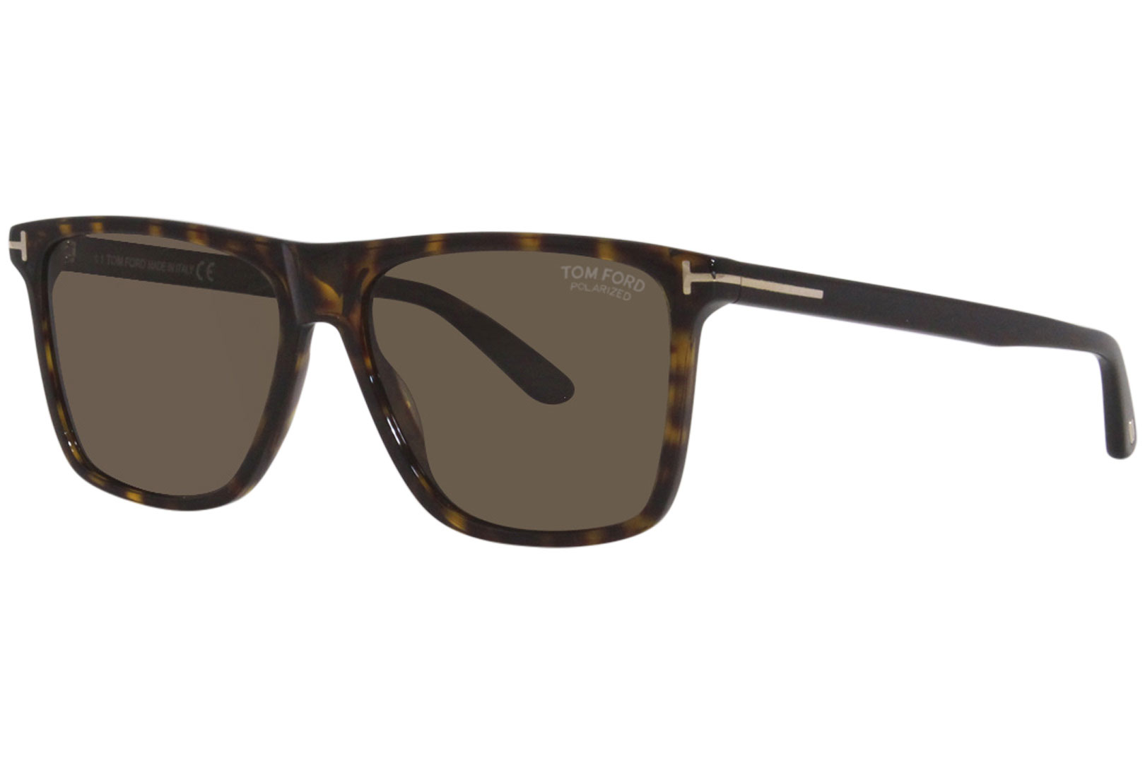 Tom Ford Sunglasses Men's Fletcher TF832-N 01A Shiny Black/Smoke 57-15 ...