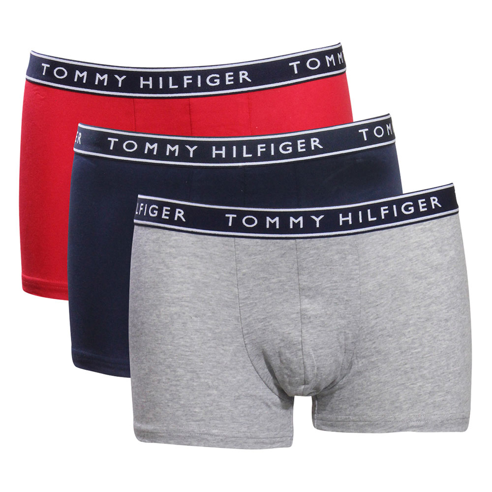 Tommy Hilfiger Men's 3 Pack Cotton Classics Boxer Briefs, Persian