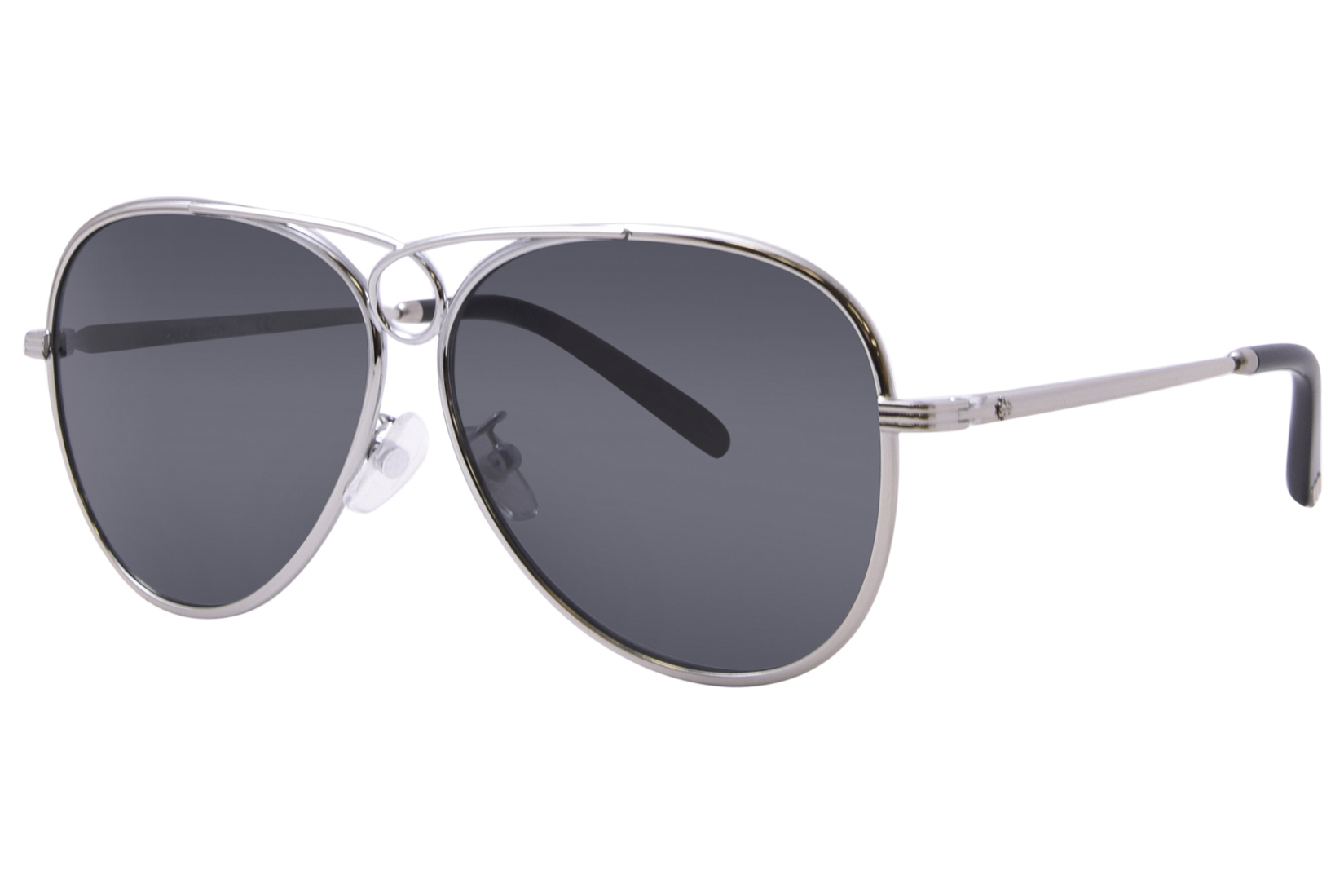 UPC 725125390637 product image for Tory Burch TY6093 331187 Sunglasses Women's Shiny Silver/Grey Gradient 59 12 140 | upcitemdb.com