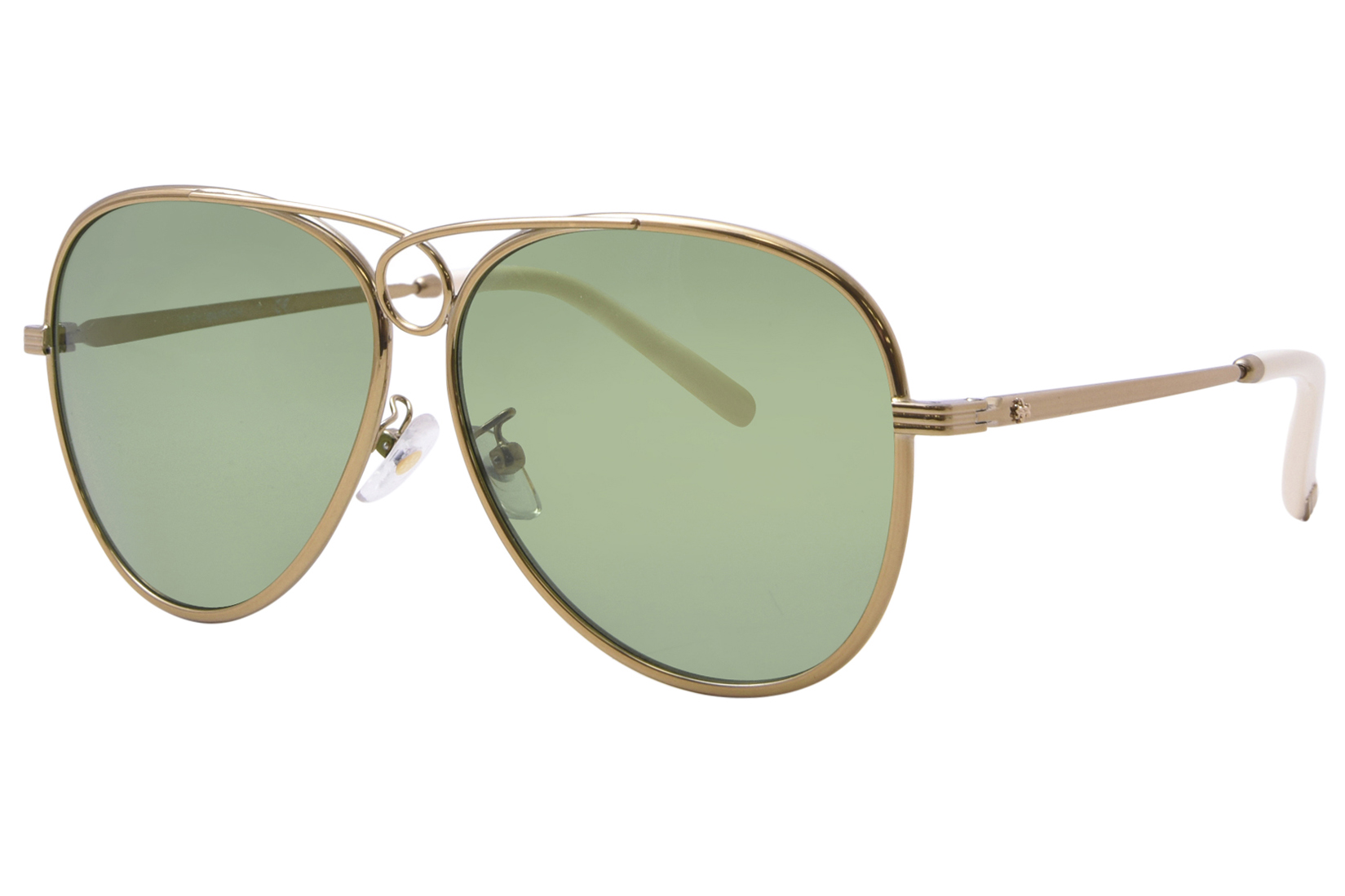 UPC 725125390644 product image for Tory Burch TY6093 3332/2 Sunglasses Women's Tory Gold/Solid Dark Green 59 12 140 | upcitemdb.com