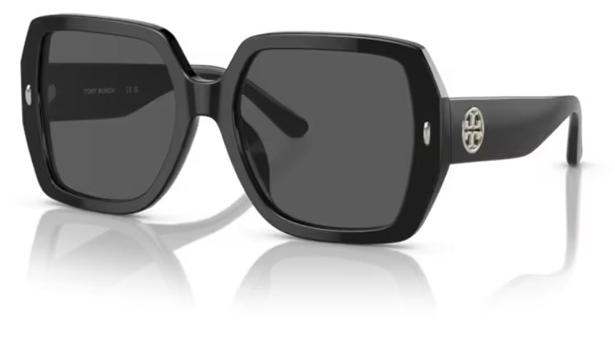 UPC 725125396967 product image for Tory Burch TY7191U 170987 Sunglasses Women's Black/Solid Grey 54 18 140 - Lens-5 | upcitemdb.com