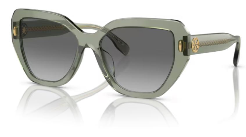 UPC 725125448406 product image for Tory Burch TY7194U 194111 Sunglasses Women's Sage/Grey Gradient Grey 55 17 140 - | upcitemdb.com