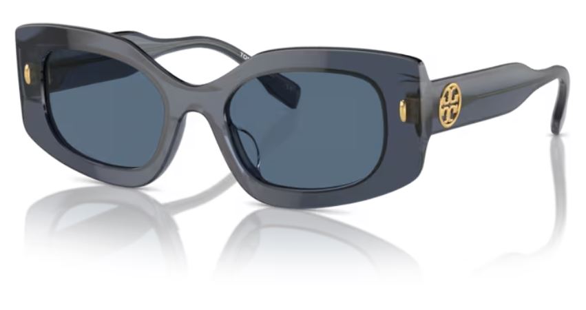 UPC 725125518710 product image for Tory Burch TY7202U 196380 Sunglasses Women's Transparent Blue/Blue 50 19 145 - L | upcitemdb.com