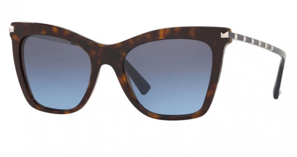 EAN 8056597056311 product image for Valentino Sunglasses Women's VA4061 50028F Havana/Blue Gradient 54 19 140mm - Br | upcitemdb.com