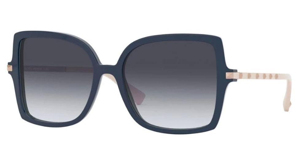 EAN 8056597169165 product image for Valentino Sunglasses Women's VA4072 50348G Blue/Grey Gradient Lenses 56 17 140mm | upcitemdb.com