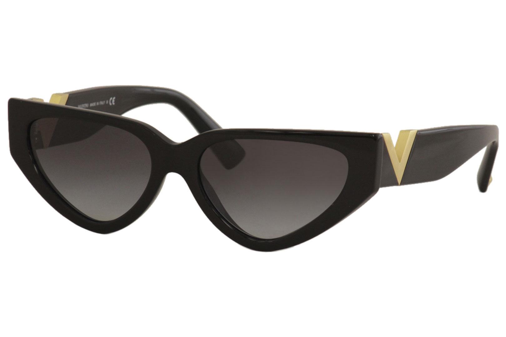 EAN 8056597053563 product image for Valentino Women's VA4063 5001/8G Black Fashion Cat Eye Sunglasses 54mm - Lens-54 | upcitemdb.com