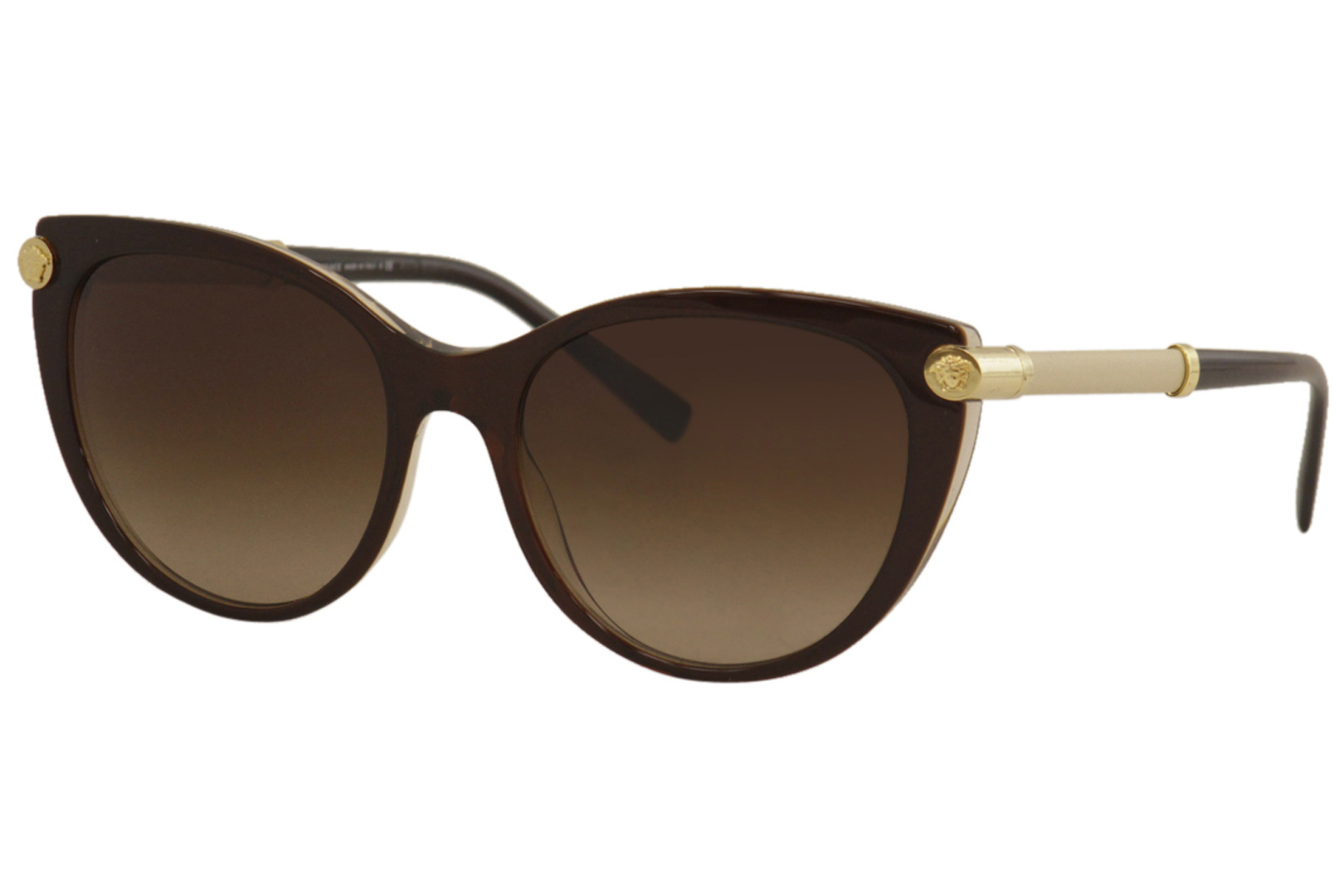 Versace Women's V-Rock VE4364Q VE/4364/Q Fashion Cat Eye Sunglasses ...