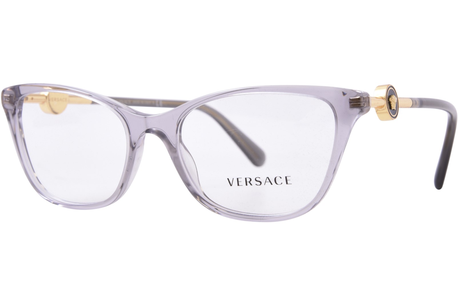 EAN 8056597344425 product image for Versace Eyeglasses Women's VE3293 593 Transparent Grey 53 18 140mm - Lens-53 Bri | upcitemdb.com