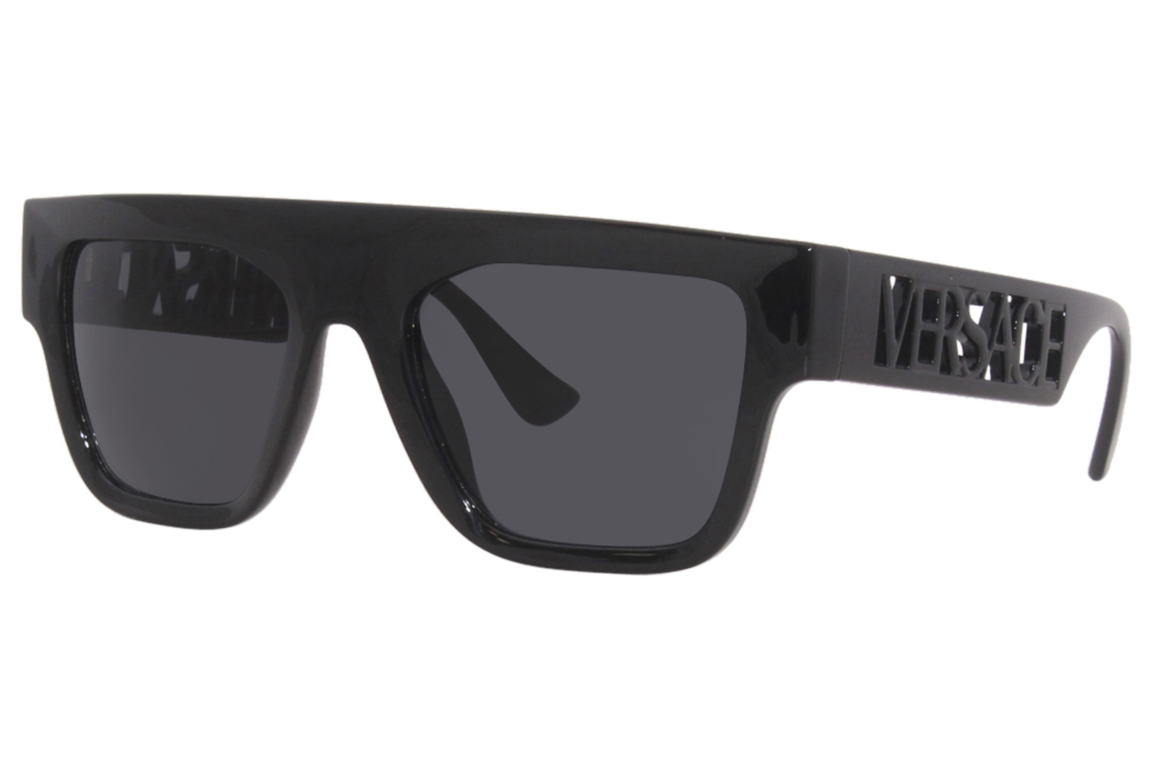 EAN 8056597800433 product image for Versace VE4430U GB1/81 Sunglasses Black/Polarized Dark Grey 53 20 140 - Lens-53  | upcitemdb.com