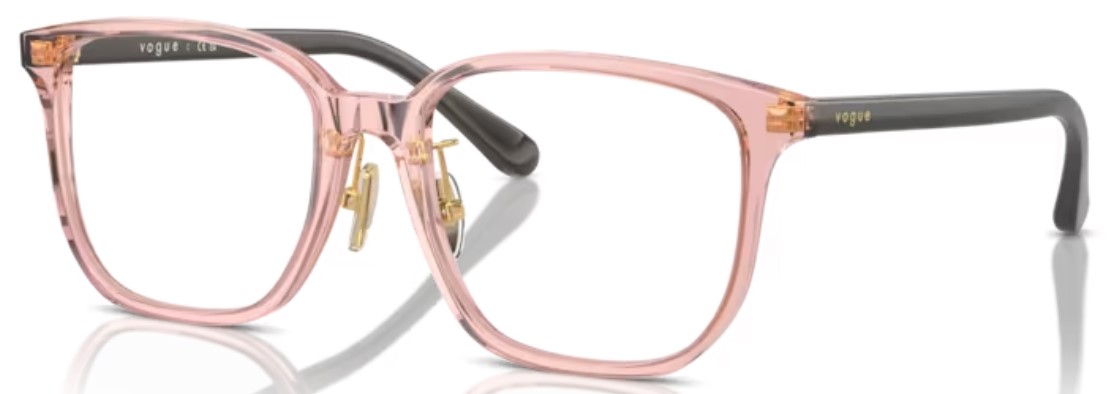 EAN 8056262000236 product image for Vogue VO5550D 2828 Eyeglasses Women's Transparent Pink Full Rim 55 18 145 - Lens | upcitemdb.com