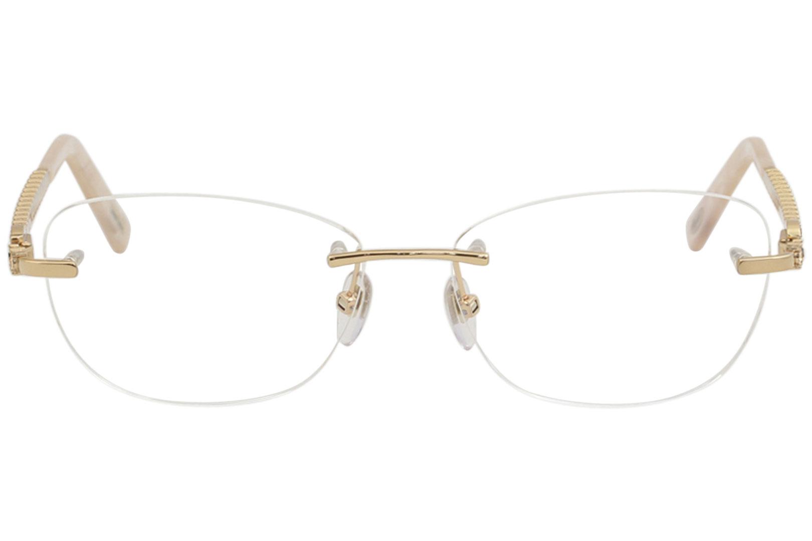 Chopard Women s Eyeglasses VCHB51S VCHB 51 S Rimless Optical Frame