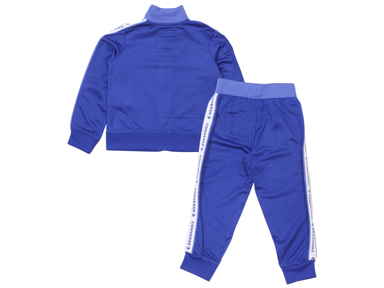 Converse Toddler Boy s ct Logo Tracksuit Jacket Pants 2 Piece Set Blue Sz. 4T