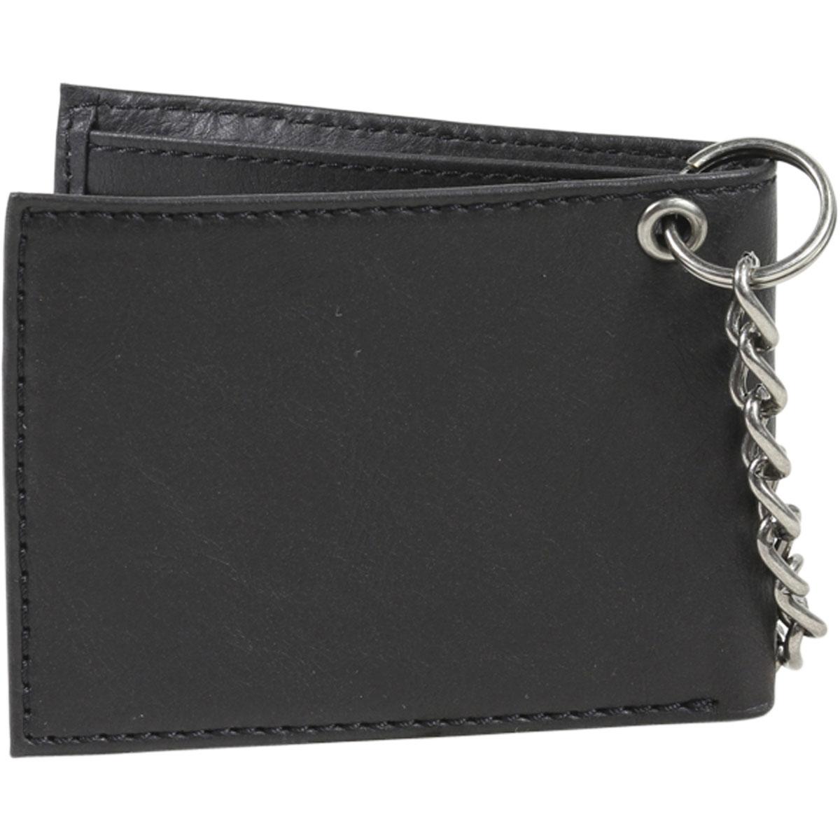 Dickies Men's Bi-Fold Chain Leather Wallet | JoyLot.com